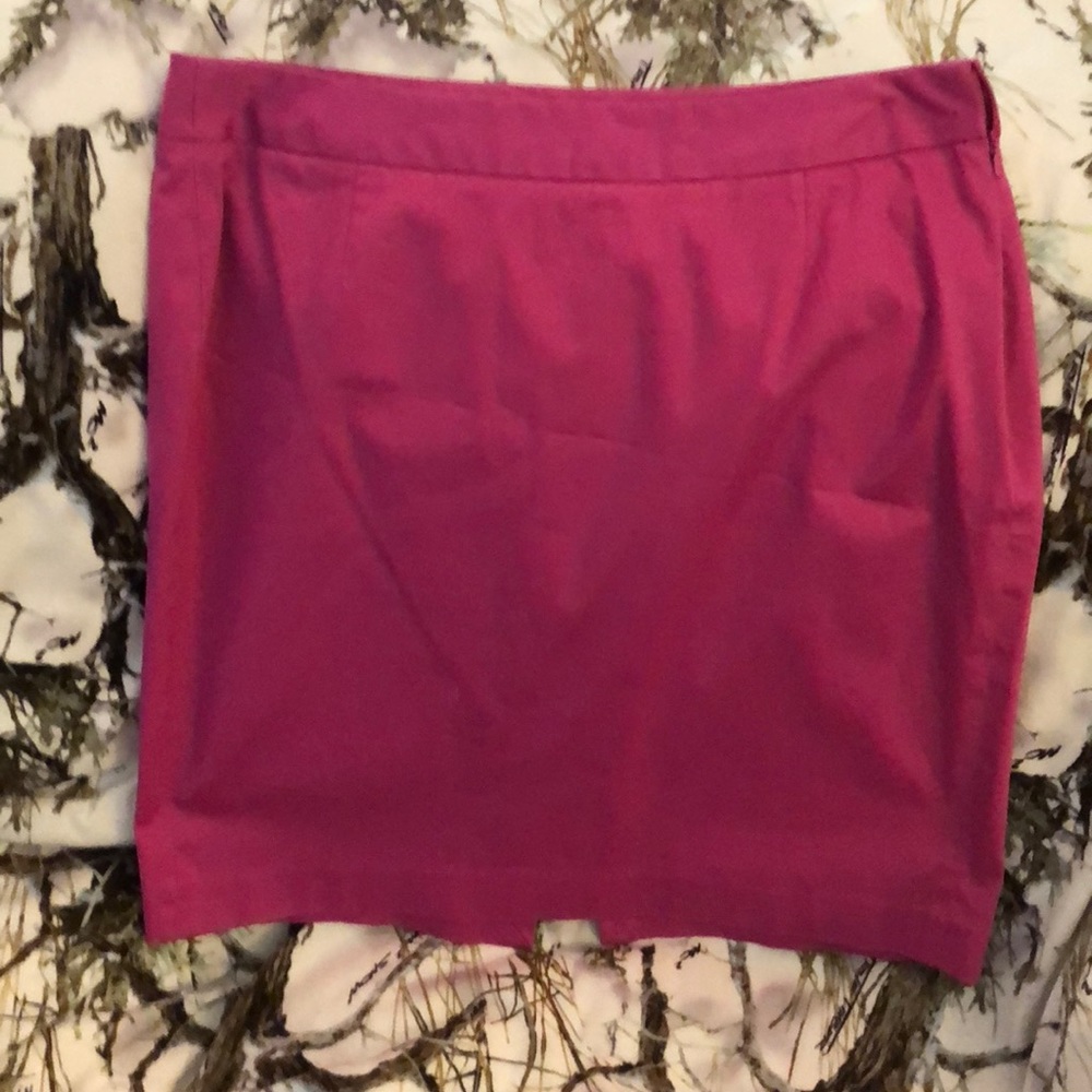 Lane Bryant hot pink skirt!